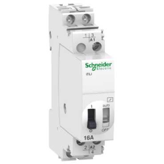 TELERUPTOR ITLI - 2P - 1ND+1NC - 16A - BOBINA 12  VCC - 24  VCA 50/60HZ
