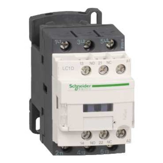 CONTACTOR TESYS LC1-D - 3 POLI - AC-3 - 440 V 18 A - BOBINA 230 V C.A.