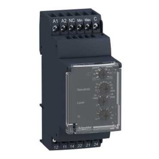 RELEU CONTROL PENTRU NIVELUL LICHIDULUI RM35-L - 24...240 V C.A./C.C. RELEU CONTROL PENTRU NIVELUL LICHIDULUI RM35-L - 24...240 V C.A./C.C.