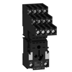 SOCLU RXZ - CONTACT SEPARAT - 10 A - < 250 V - CONECTOR - PT. RELEU RXM4.. SOCLU RXZ - CONTACT SEPARAT - 10 A - < 250 V - CONECTOR - PT. RELEU RXM4..