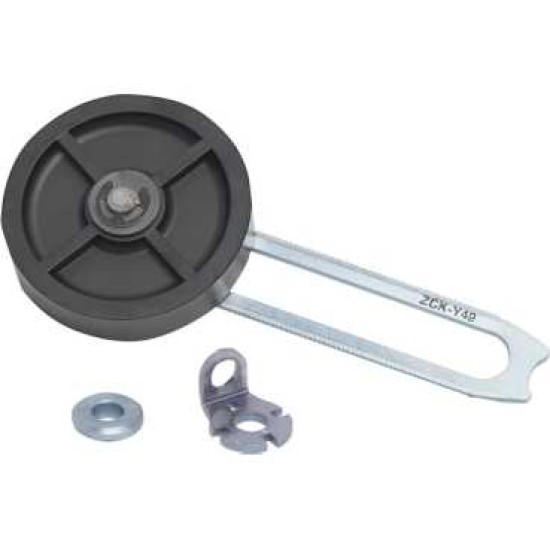 MANETA LIMITATOR ZCKY - MAN. ROT. DIN ELASTOMER, Ø 50 MM, DE LUNG. VAR. - MANETA LIMITATOR ZCKY - MAN. ROT. DIN ELASTOMER, Ø 50 MM, DE LUNG. VAR. -