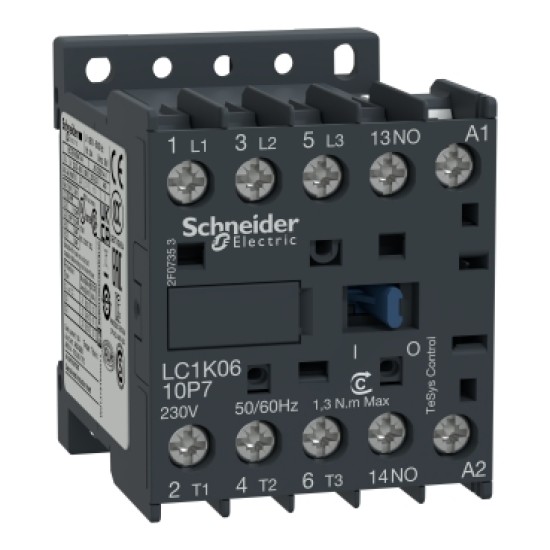 Contactor 9A 230VAC 3P mini