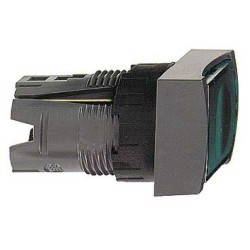 CAP DE BUTON ILUMINAT DREPTUNGHIULAR - Ø 16 - INCASTRAT - VERDE CAP DE BUTON ILUMINAT DREPTUNGHIULAR - Ø 16 - INCASTRAT - VERDE