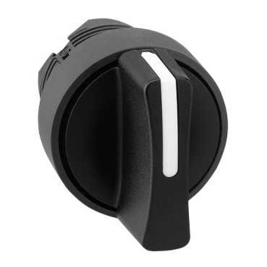 CAP DE SELECTOR - 3 POZITII - Ø 22 - NEGRU