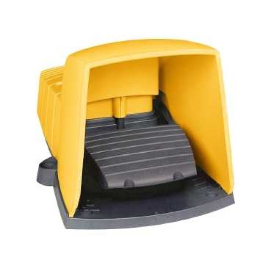 COMUTATOR DE PICIOR SIMPLU - IP55 - CU CAPAC - PLASTIC - GALBEN - 1 NC + 1 NO COMUTATOR DE PICIOR SIMPLU - IP55 - CU CAPAC - PLASTIC - GALBEN - 1 NC + 1 NO