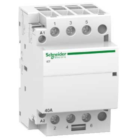 CONTACTOR ICT - 3 POLI - 3 ND - 40 A - 220..240 V C.A.