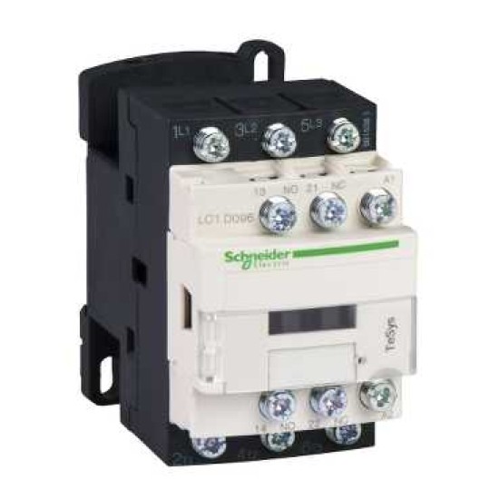 CONTACTOR TESYS LC1-D - 3 POLI - AC-3 440 V 9 A - BOBINA 110 V C.A.