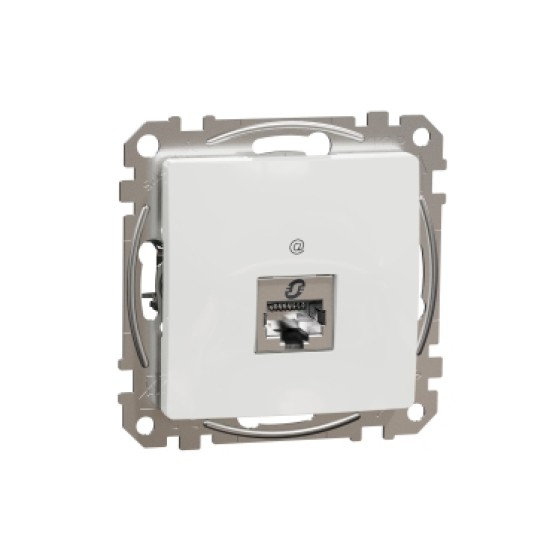 Sedna Design, Priza RJ45 Cat6 STP, alb