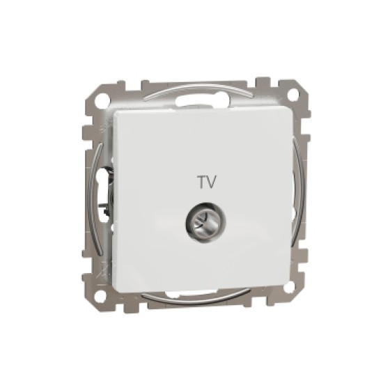Sedna Design, Priza TV intermediara 7dB, alb