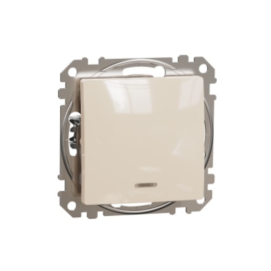 Sedna Design, Buton cap scara 10Aindicator de localizare albstru, bej