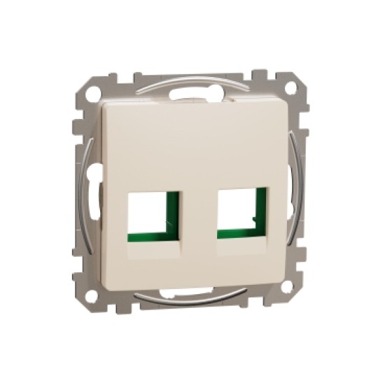 Sedna Design, Placa GREEN RJ45, bej