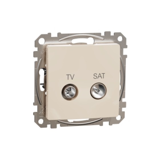 Sedna Design, Priza TV SAT intermediara 7dB, bej