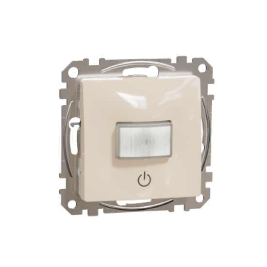 Sedna Design, Senzor de miscare cu comutator 10A, bej Sedna Design, Senzor de miscare cu comutator 10A, bej