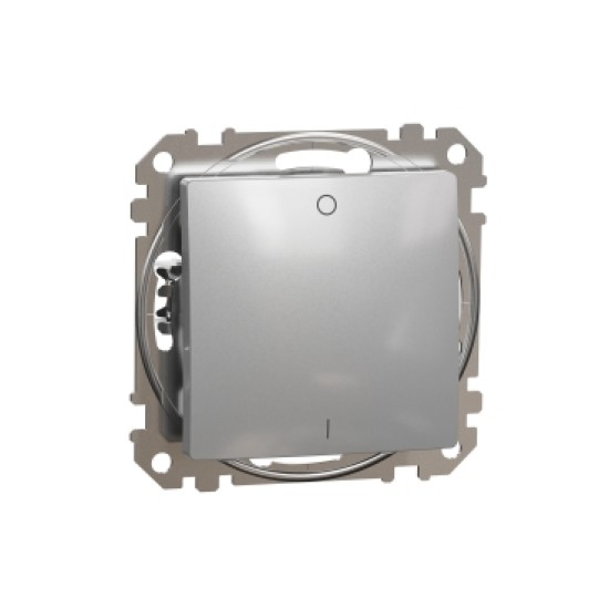 Sedna Design, Intrerupator bipolar 10AX, aluminiu