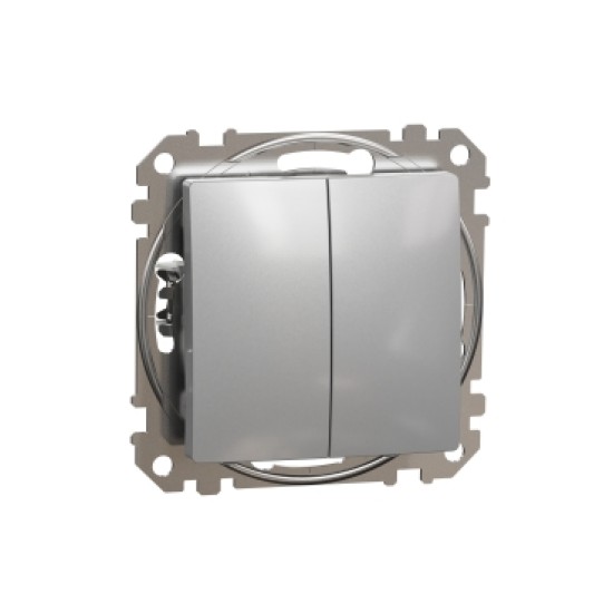 Sedna Design, Intrerupator dublu cap scara, aluminiu Sedna Design, Intrerupator dublu cap scara, aluminiu