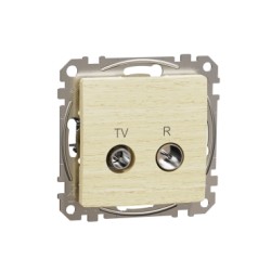 Sedna Elements, Priza TV R intermediara 7dB, lemn