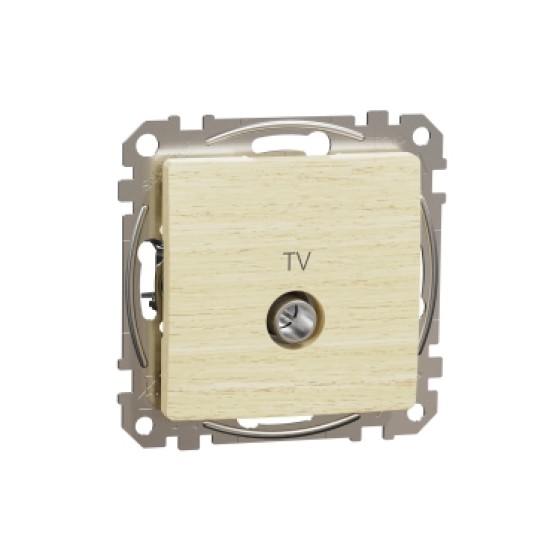 Sedna Elements, Priza TV intermediara 7dB, lemn