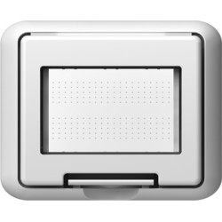 Modul doza montaj ST Cubo IP55 alb 3M