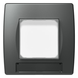 Rama decorativa IP44 antracit 2M (intrerupator)