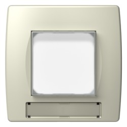 Rama decorativa IP44 ivory 2M (intrerupator)