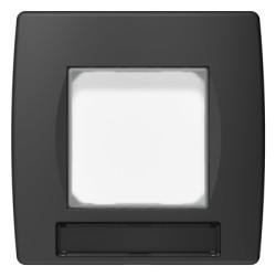 Rama decorativa IP44 negru 2M (intrerupator)