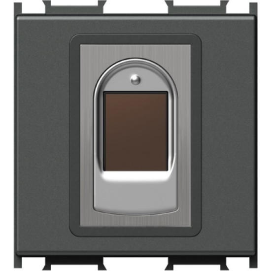 BIOPASS Intrerupator digital cu amprente, 3A, antracit
