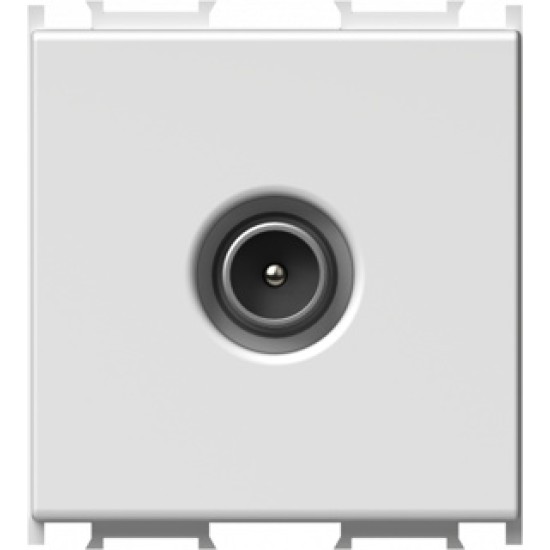 Modul priza TV simpla 2M 0dB alb mat Modul priza TV simpla 2M 0dB alb mat