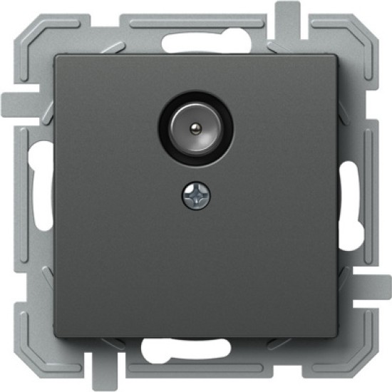 Logiq Priza Simpla TV 1P 0dB Antracit Logiq Priza Simpla TV 1P 0dB Antracit