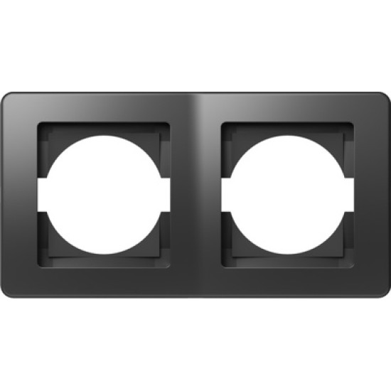 Ekonomik Rama 2P IP20 Negru