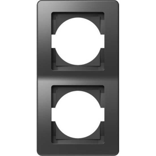 Ekonomik Rama 2P IP20 Negru