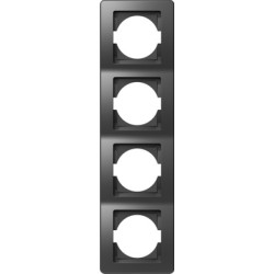 Ekonomik Rama 4P IP20 Negru Ekonomik Rama 4P IP20 Negru