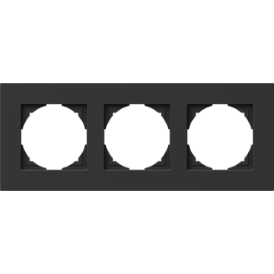 Logiq Flat Rama 3P Negru