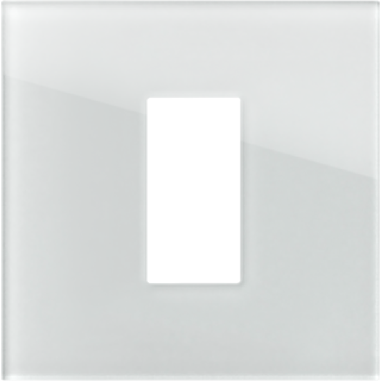 Modul Edge Rama sticla alba 1/2M