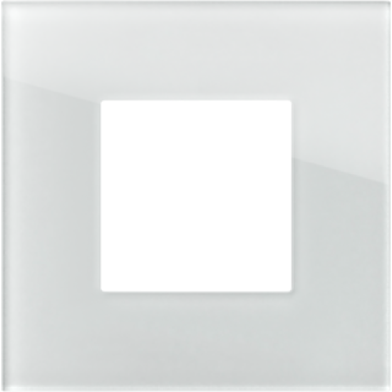 Modul Edge Rama sticla alba 2M