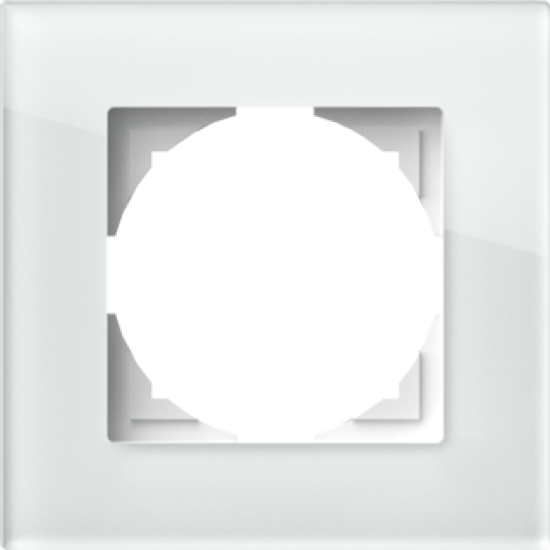 Logiq PRIME Rama decorativa 1P, sticla alba