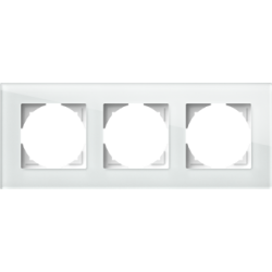 Logiq PRIME Rama decorativa 3P, sticla alba