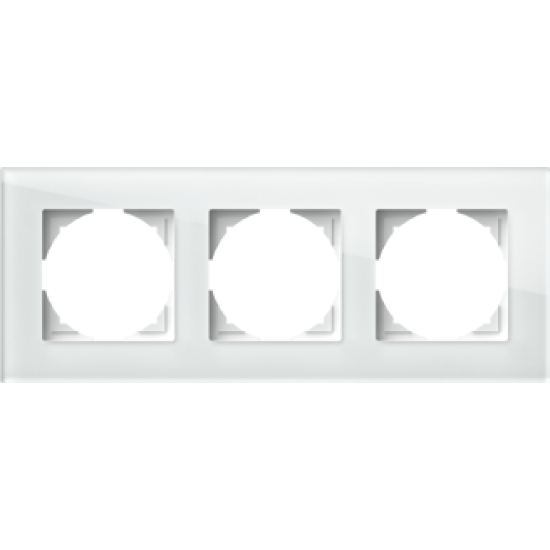 Logiq PRIME Rama decorativa 3P, sticla alba