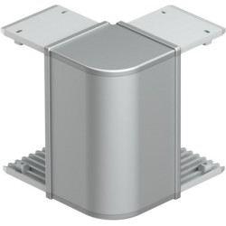 Cot in plan 130x65 argintiu