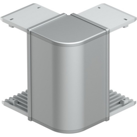 Cot in plan 130x65 argintiu