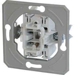 Ekonomik Buton Simplu 1P 10A IP20 Alb