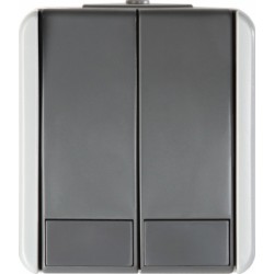 Fontana Int. Cap scara 2P 10A IP44 Gri