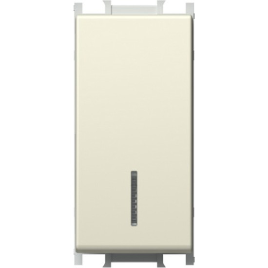 Modul Int. Simplu 1M 16A IP20 Crem