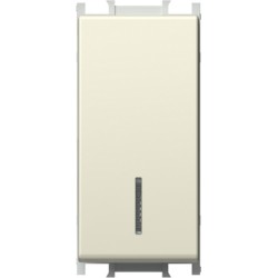 Modul Int. Simplu 1M 16A IP20 Crem