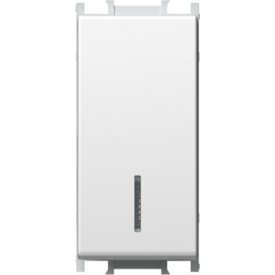 Modul Int. Simplu 1M 16A IP20 Alb