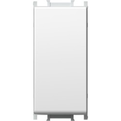 Modul buton simplu 1M 16A IP20 alb mat Modul buton simplu 1M 16A IP20 alb mat