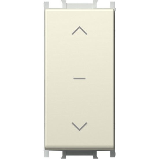 Modul Buton Simplu 1M 10A IP20 Crem Modul Buton Simplu 1M 10A IP20 Crem