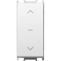 Modul Buton Actionare Storuri 1M 10A IP20 Alb