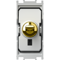 Modul Edge Întrerupator pin cap-scara 16AX 250V~ 1M auriu