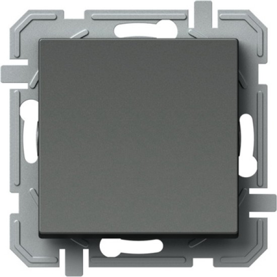 Logiq Buton Simplu 1P 10A 250V Antracit Logiq Buton Simplu 1P 10A 250V Antracit