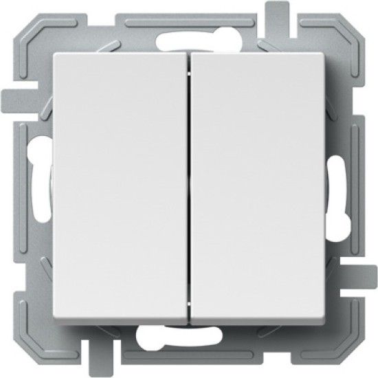 Logiq Buton Dublu 1P 10A 250A Alb Logiq Buton Dublu 1P 10A 250A Alb